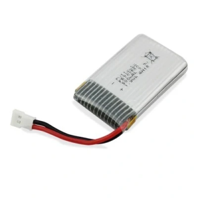 Image of YUNIQUE GREEN CLEAN POWER Rechargeable Lipo Battery 3.7V 500mAh Compatible with Syma X5, X5C, X5SC, X5SW, Cheerson CX 30W Energy Efficiency, 45x25x9 Weight: 16 gr, Silver