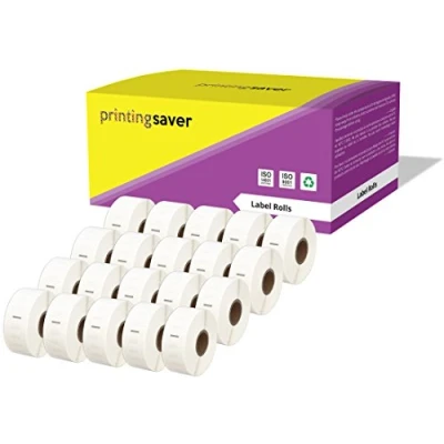 Image of Printing Saver 20x 11352 25 x 54 mm Compatible Return Address Labels Rolls (500 per Roll) for LabelWriter 310 320 330 4XL 400 450 Turbo/Twin Turbo/Duo &amp; Seiko SLP Label Printers