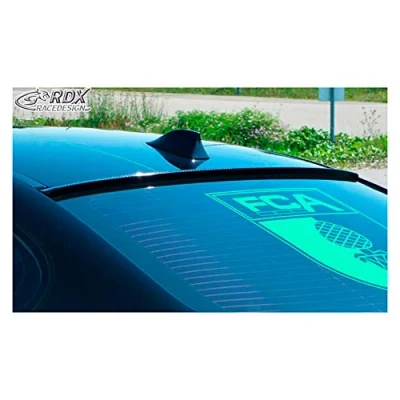 Image of RDX Redesign RDHL124 Roof Spoiler Lip 5 Serie F10 Sedan 2010 2016 (ABS), Blk