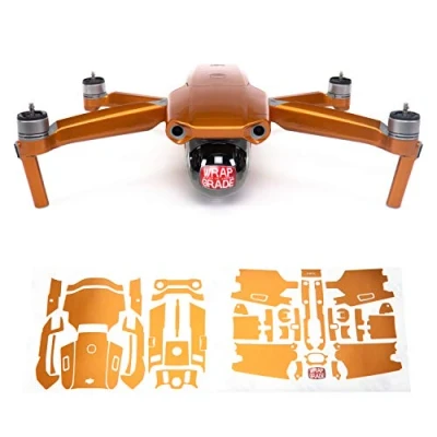 Image of Wrapgrade Main Unit Skin Compatible with DJI Mavic Air 2 (BUTTERFLY COPPER)