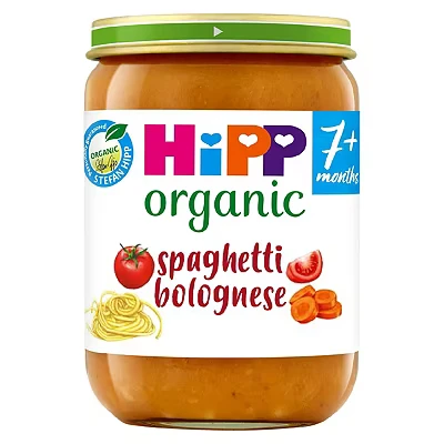 Image of HiPP Organic Spaghetti Bolognese 7+ Months 190g
