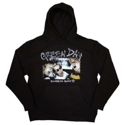 Image of Rock Off officially licensed products Green Day Basket Case Star Logo Pullover Hoodie L