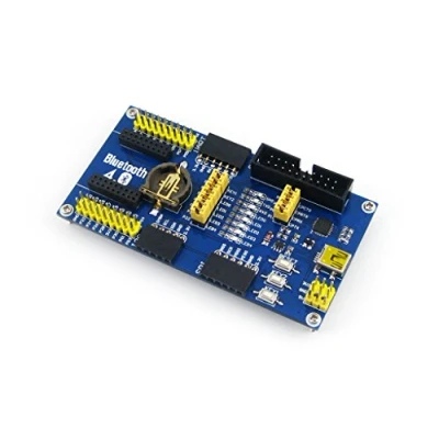Image of Waveshare BLE4.0 NRF51822 Module 2.4G Wireless Communication Mother Board Expansion Development Kit