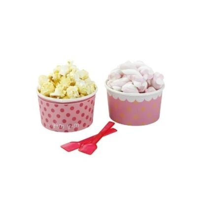 Image of Talking Tables Pink n Mix Bowl and Spoon, Pack of 8
