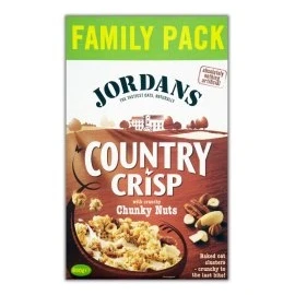 Image of Jordans Country Crisp with Chunky Nuts (850g) Pack of 2