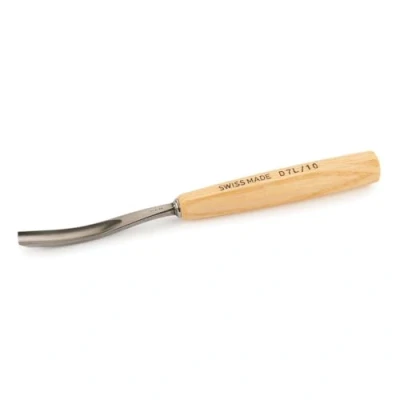Image of Pfeil Compact Carving Tool, Gouge, Long Bent, Sweep 7L / 10 mm
