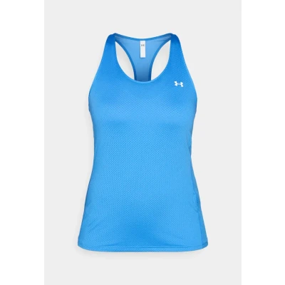 Image of Under Armour Tech Mesh Racer Tank Blue Atlantis / White XL