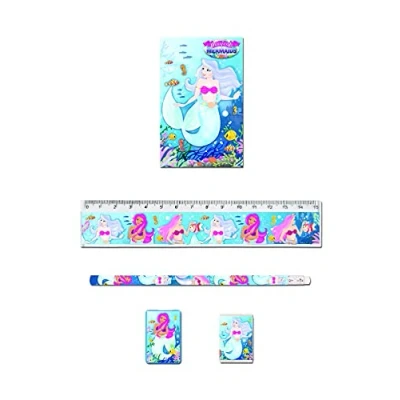 Image of HENBRANDT S51303 Stationery Set 5 PC Mermaids
