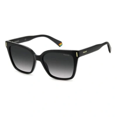 Image of Sunglasses Polaroid Pld 6192/s col. 807/wj Woman Square Black