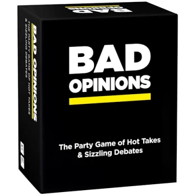 Image of BAD OPINIONS Party Game The Hilarious Adult Card of Hot Takes &amp; Sizzling Debates Perfect for Fun Parties and Board Games Night with your Group