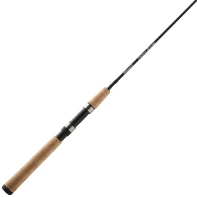 Image of Shakespeare Micro 5&#039;6&quot; Spinning Rod, 2 Piece Fishing Graphite Composite Blank, Light Rod Power, Comfortable Full Cork Handle