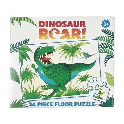 Image of Paul Lamond 4555 Dinosaur Roar Jumbo Floor Puzzle (24 Pieces)