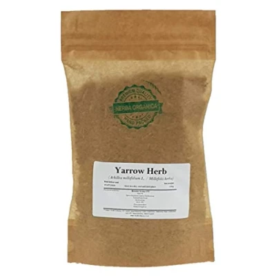 Image of Herba Organica Yarrow Herb Achillea Millefolium L Herbal Tea (100g)