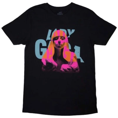 Image of Rock Off officially licensed products Lady Gaga Artpop Cover T Shirt L Black