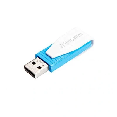 Image of Verbatim 49812 Store &#039;n&#039; Go Swivel 8 GB USB 2.0 Drive Blue