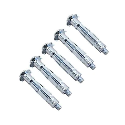 Image of 40 pcs Set Metal Fixings Anchors Plugs Hollow Wall Cavity Plasterboard Fixing Set(M4*38mm,M5*52mm,M6*65mm)