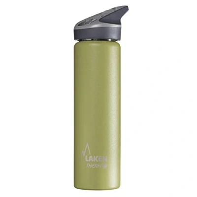 Image of Laken Jannu 18/8 Stainless Steel Double Wall Vacuum Insulated Water Bottle, Up to 24 Hours Cold, Khaki, 750 ml