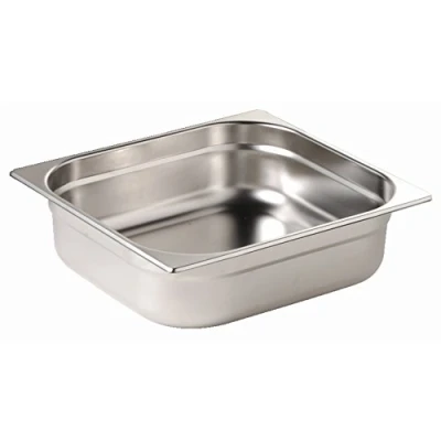 Image of Vogue K930 Stainless Steel 1/2 Gastronorm Pan, 9 L Capacity, 150 mm Depth