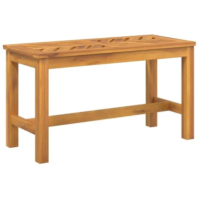 Image of vidaXL Garden Bench 80 cm Solid Wood Acacia