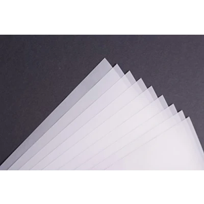 Image of Clairefontaine Ref 93952C Tracing Paper (10 Sheets) 50x65cm Sized, 90/95g, High Transparency, Smooth Surface, Acid Free, Printable Suitable for Ink, Marker &amp; Pencil
