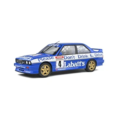 Image of Solido S1801512 1:18 BMW E30 M3 BTCC 1991 Collectible Miniature car, Multi