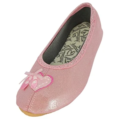 Image of Beck Girl&#039;s Ballett Gymnastics Shoes, Pink, 13 UK Child