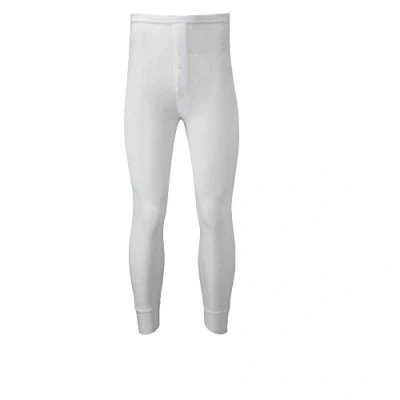 Image of Men&#039;s Thermal Trousers Long Johns Warm Underwear Baselayer, S M L XL XXL Thermals (White, S)