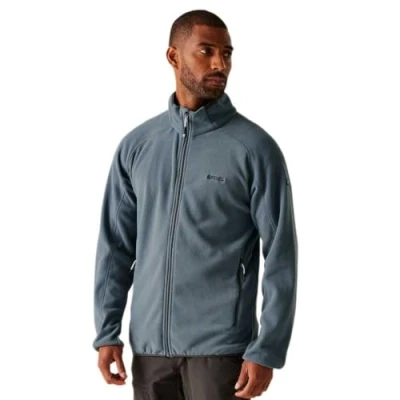 Image of Regatta Men&#039;s Hadfield Full Zip Fleece Stormy Weather, Size: XXL