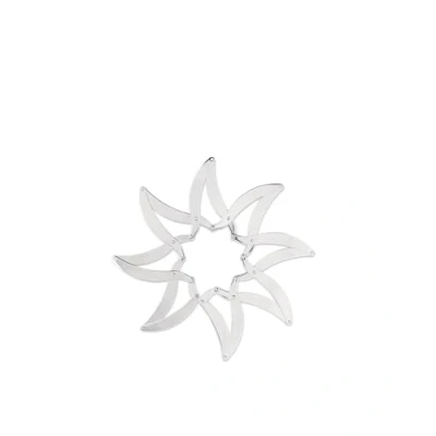 Image of Alessi Augh! DUL01 Design Stretch Saucepan, 18/10 Polished Stainless Steel, 24 cm