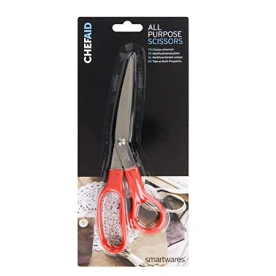 Image of Chef Aid Household Scissors, Silver,10E00302