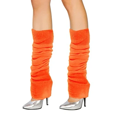 Image of Dance Gear Adult Leg Warmers Neon Orange One Size
