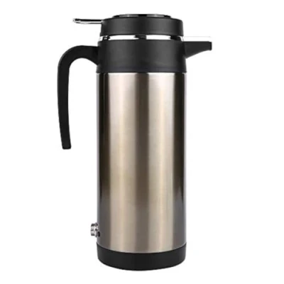 Image of Car Kettle, 1200ML 12V/24V Electric Heating Cup Water Bottle for Tea Coffee Milk Automotive Electronics