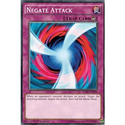 Image of YuGiOh SDKS EN032 1st Ed Negate Attack common card
