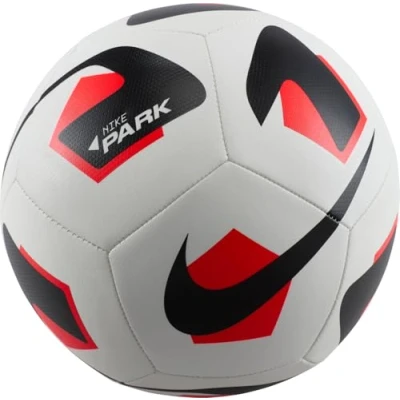 Image of Nike FZ7551 100 NK PARK TEAM 2.0 FA24 Recreational soccer ball Unisex WHITE/BRIGHT CRIMSON/BLACK Size 4