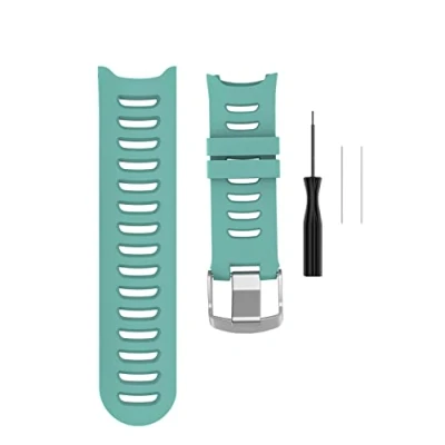 Image of Muovrto Replacement Strap for Garmin Forerunner 610, Soft Silicone Sport Band Wath 610