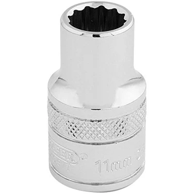 Image of Draper HI TORQ� 12 Point Socket, 1/2&quot; Sq. Dr., 11mm