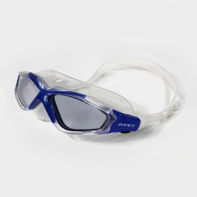 Image of ZONE3 Vision Max Swim Mask With Ultra Soft Silicon Seals/Anti fog Panoramic Lens, Clear No Leak Diving Goggles, Unisex