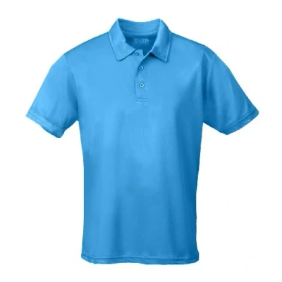 Image of AWD Just Cool Breathable Polo Shirt Sapphire Blue M