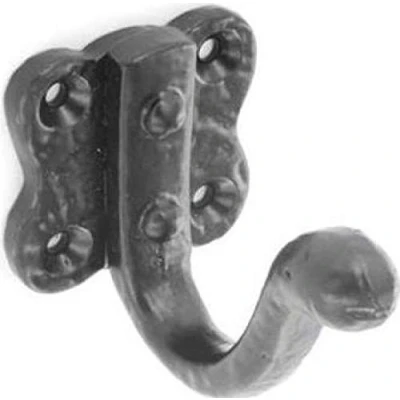 Image of SEC Antq Coat Hook BLK S3345