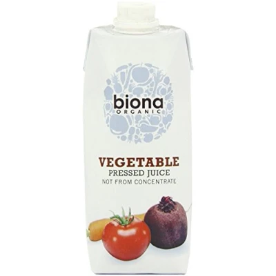 Image of (4 Pack) Biona Vegetable Juice Pressed 500g 4 Pack Bundle