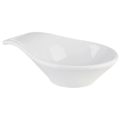 Image of APS Friendly 79039 Dipping Bowl, Snack Recycled Plastic (PET), 11.5 x 7.5 cm, Height 3 0.06 litres, White
