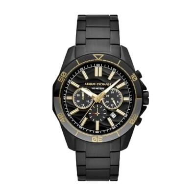 Image of Armani Exchange Spencer Mens Black Watch AX1963 Stainless Steel (archived) One Size