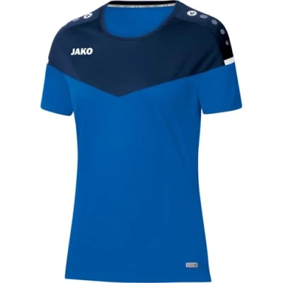 Image of JAKO Women&#039;s Champ 2.0 t shirt, royal/navy, 42