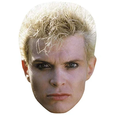Image of Billy Idol (Young) Celebrity Mask, Flat Card Face, Fancy Dress Mask