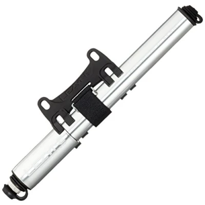 Image of Lezyne Gauge Drive Hp Bicycle Frame Mounted Pump, Silver/Hi Gloss