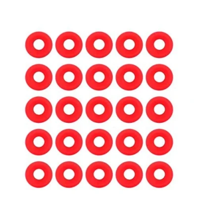 Image of 25 Pcs Grolsch Gaskets Silicone Rubber Washers EZ Bottle Swing Top Seals Home Brew Beer Soda Seal