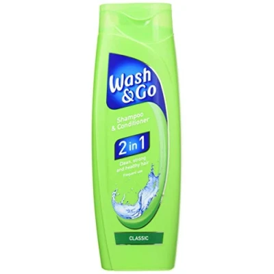 Image of 3x Wash &amp; Go Classic 2 in 1 Shampoo Conditioner 400 ml 3 Pieces per Pack