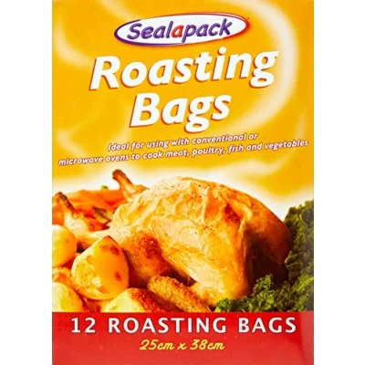 Image of Sealapack Flavour Lock Roasting Bags, Pack Of 12, Brown