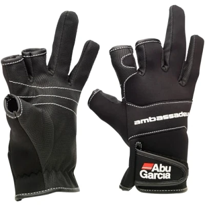 Image of ABU GARCIA Fishing Glove Neoprene Gloves XL Spinning Carp Surfcasting