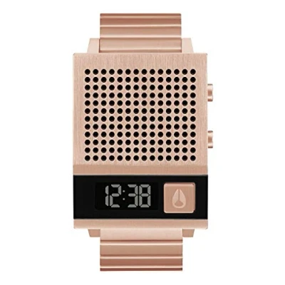 Image of Nixon Mens Digital Watch with Stainless Steel Strap A1266 897 00